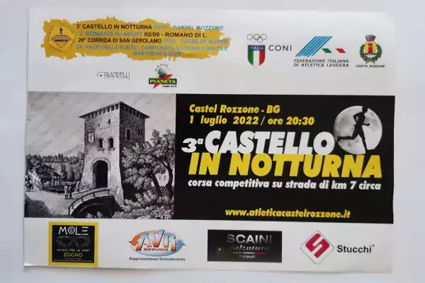 III Castello in notturna - Castel Rozzone